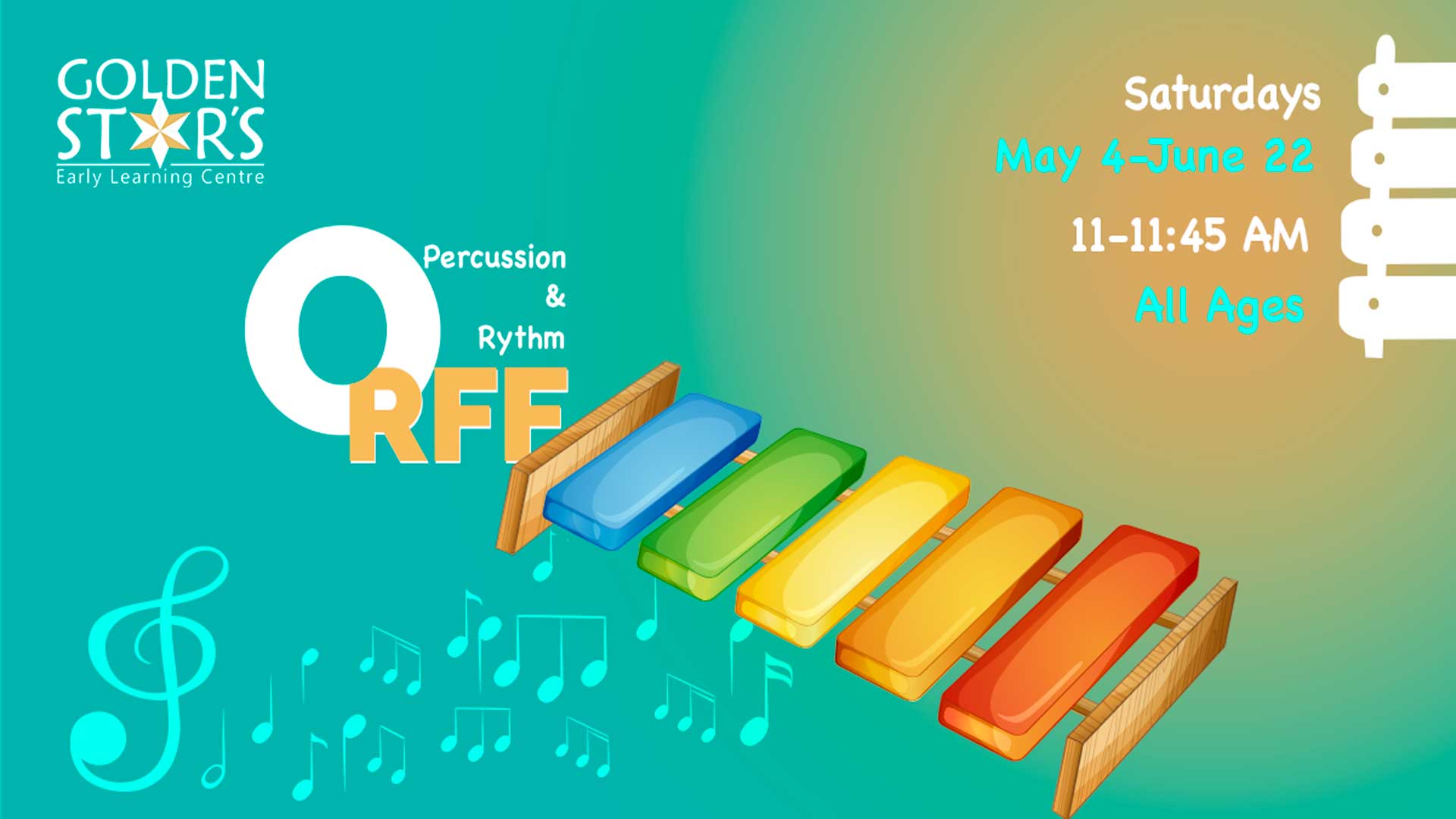 Group Orff Music Classes on Saturdays