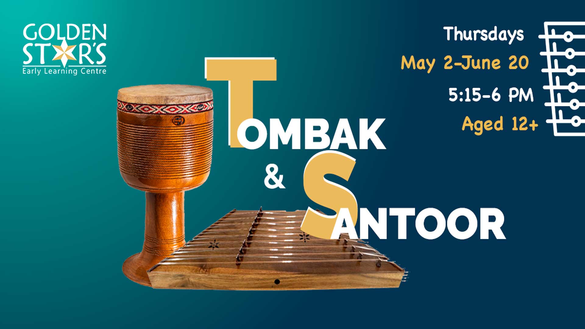 Discover the Art of Santour & Tonbak on Thursdays